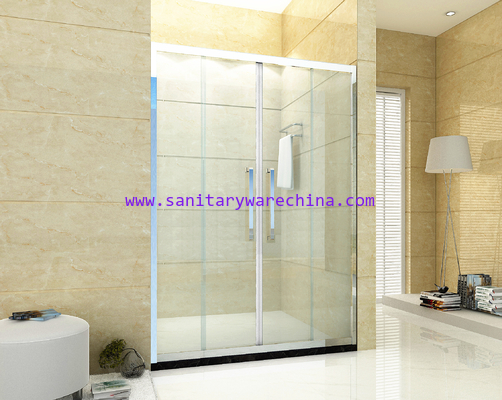 bathroom,shower door, shower enclosure,shower room , stainless steel shower glass HTC-702