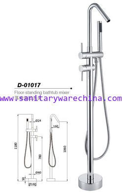 Floor standing bathtunb mixer,Faucet  D-01017