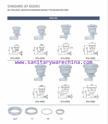 bathtub jets set, Bathtub hydro water hydro spa jet,whirlpool jet,SPA jet nozzle ,SY5-XX12
